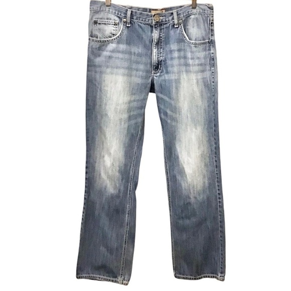 Wrangler 36x33 20X Style 42 Vintage Boot Cut Jeans (Tag 36x36)  Logo Embroidered - Picture 1 of 8